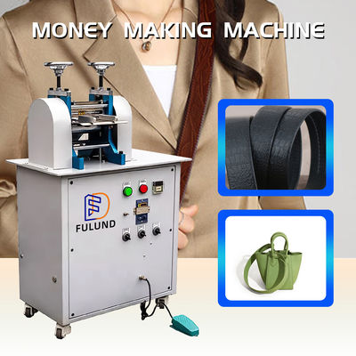 Leather Belt Dog Collar Roller Die Hot Press Pattern Belt Embossing Machine