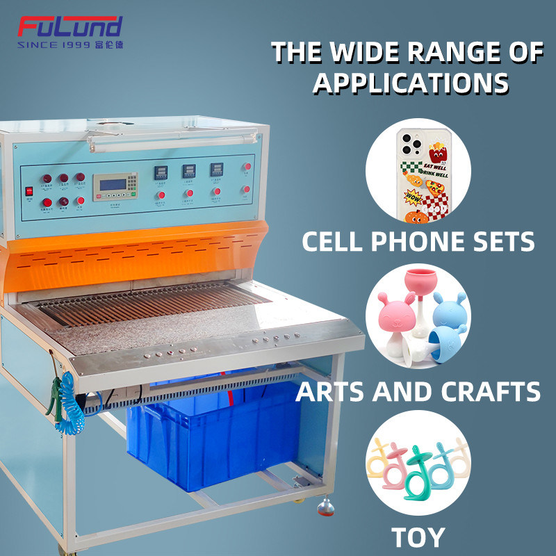 PVC silicone product drip mold baking forming double station oven
